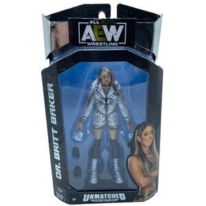 Dr. Britt Baker Jazwares AEW All Elite Wrestling 6" Action Figure Series 1
